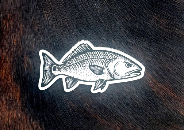 Engraved Redfish Patch