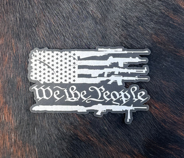 Engraved We The People Patch