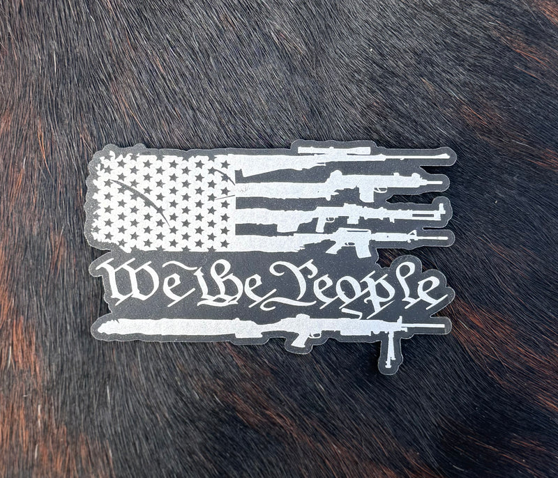 Engraved We The People Patch