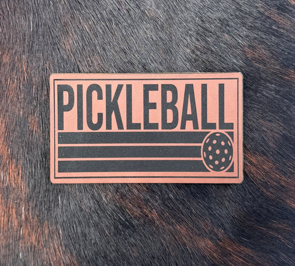 Engraved Pickleball Patch