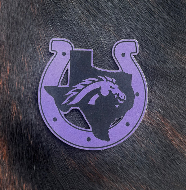 Engraved DHS Broncos Patch