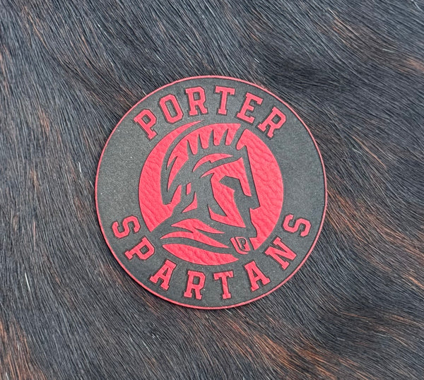 Engraved PHS Spartans Patch
