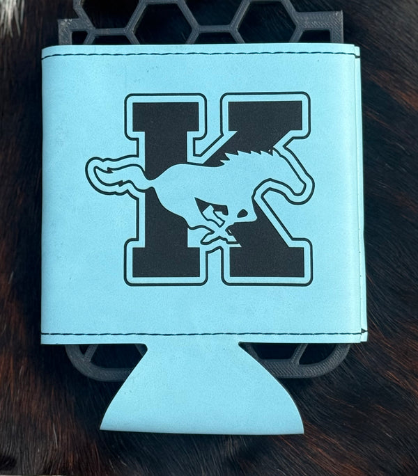 Engraved KHS Mustangs Can Duster