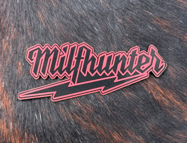 Engraved Milf Hunter Patch