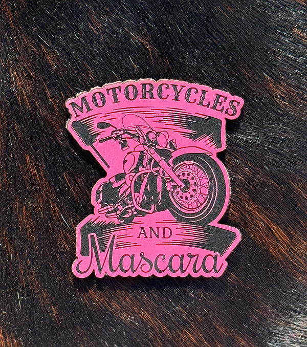 Engraved Motorcycles and Mascara Patch