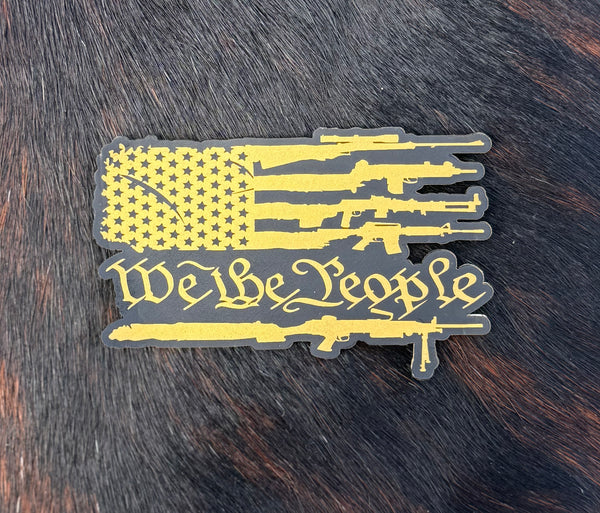 Engraved We The People Patch