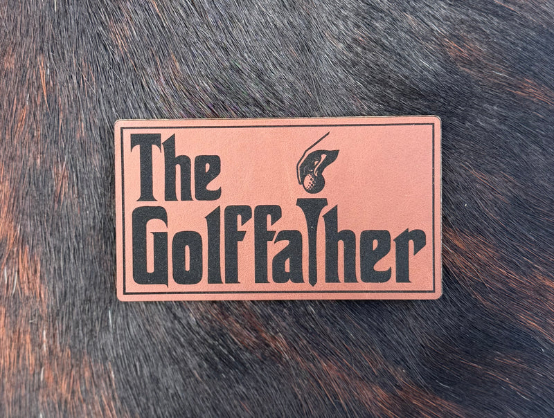 Engraved The Golffather Patch