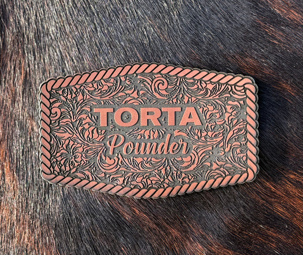 Engraved Torta Pounder Patch