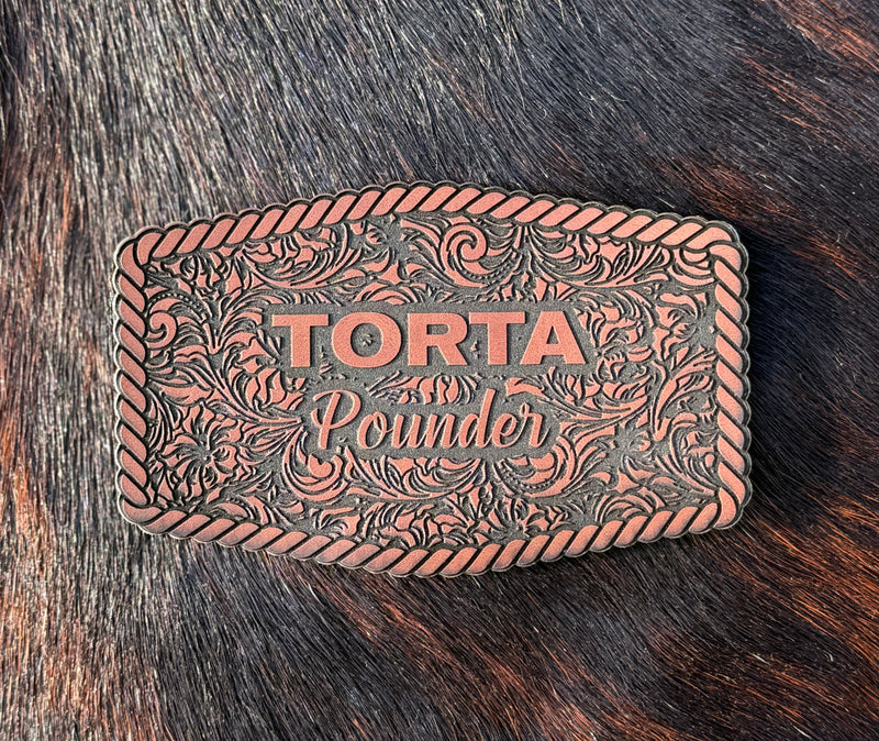 Engraved Torta Pounder Patch