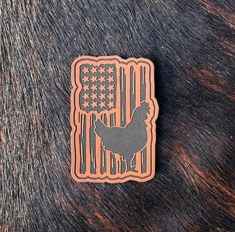 Engraved American Chicken