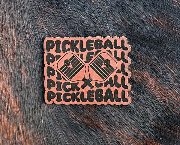Engraved Pickleball Patch