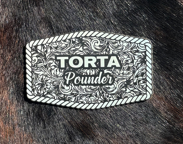 Engraved Torta Pounder Patch