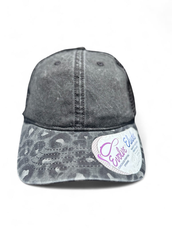 Ponytail hat